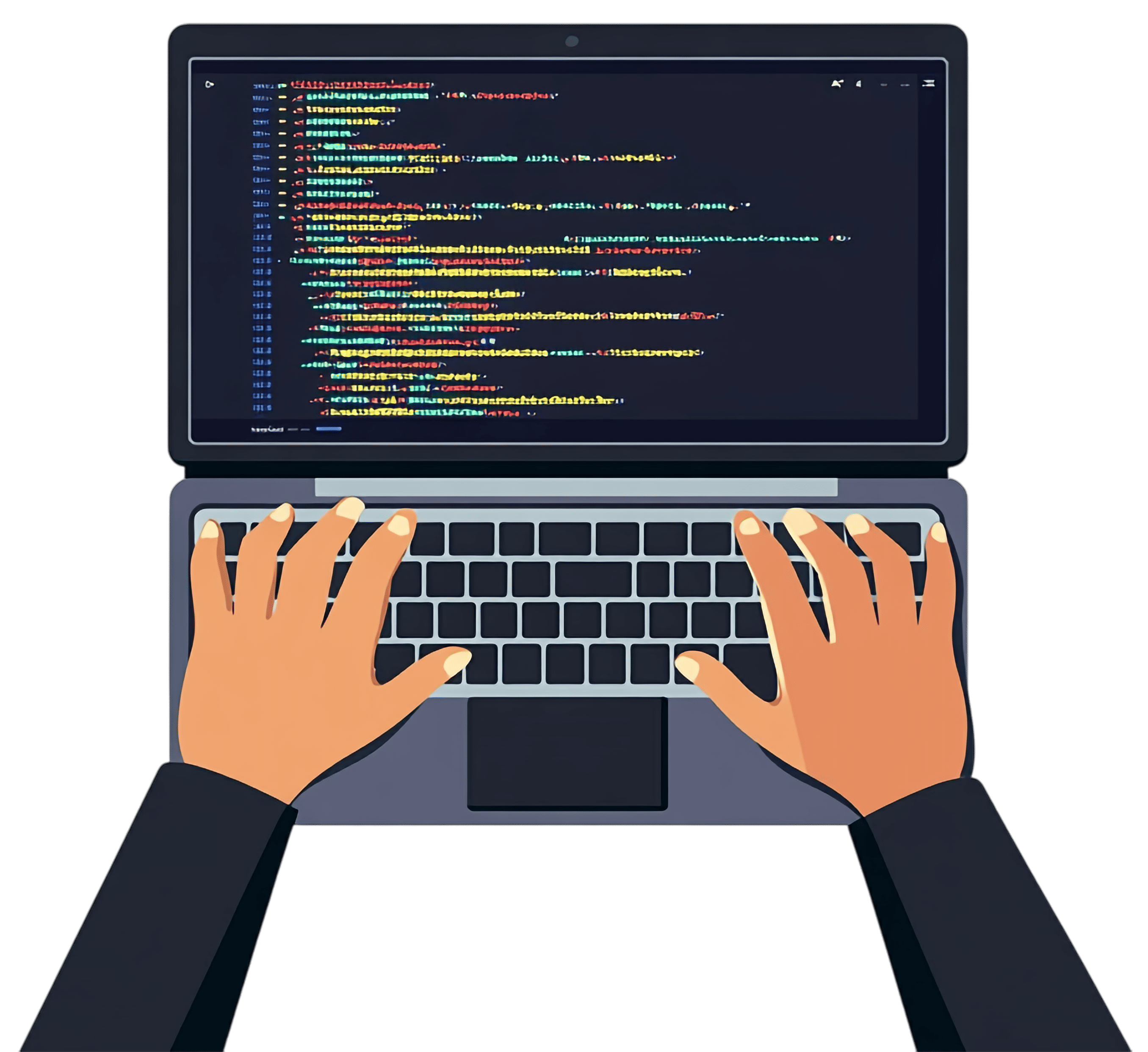 学生在交互式实验室中编程